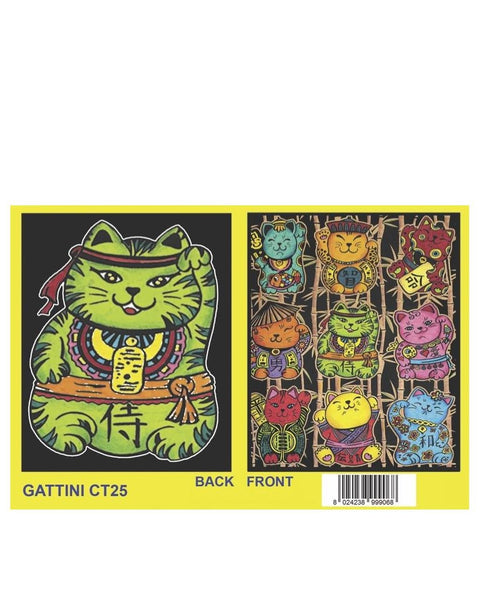 Colorvelvet Elastikmappe: Katte