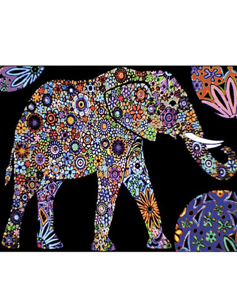 Colorvelvet 50x70 cm: Elefant