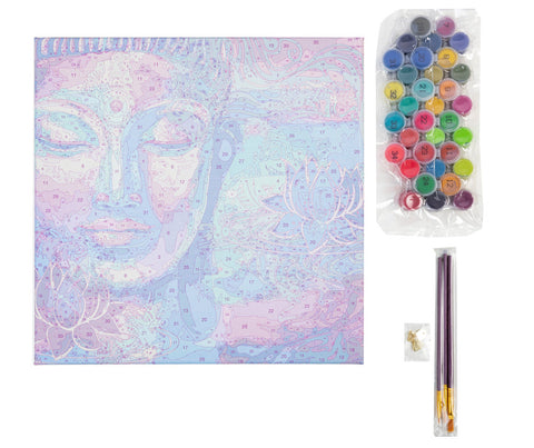 Painting by Numbers 30x30 cm: Lord Buddha