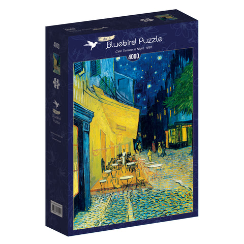 Van Gogh Café Terrace at Night, 4000 Brikker Puslespil