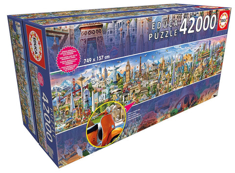 Puslespil fra Educa Puzzle med 42000 brikker. 
