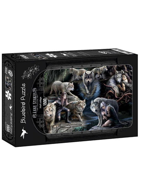Anne Stokes: Wolf Collage, 1500 Brikker Puslespil