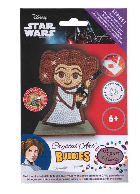 Crystal Art Buddies: Star Wars Prinsesse Leia