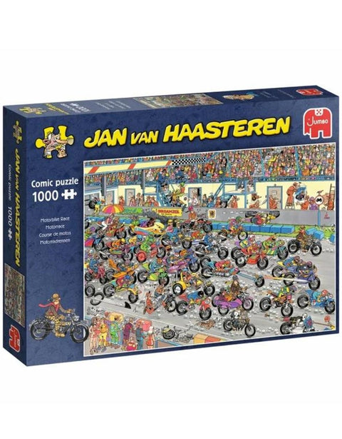 Jan van Haasteren: Motorbike Race