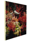 Crystal Art På Ramme 40x50 cm: Japansk Tempel