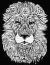 Colorvelvet 47x35 cm: Løve