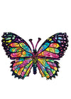 Mosaik Sommerfugl, 1000 Brikker Puslespil