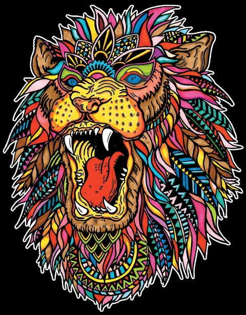 Colorvelvet A4: Løve