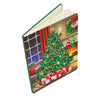 Notesbog Crystal Art: Juletræet med sin pynt