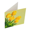 Crystal Card sæt: Gule Tulipaner