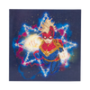 crystal card sæt: marvel avengers captain marvel runde
