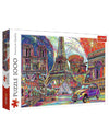 Colours of Paris, 1000 Brikker Puslespil